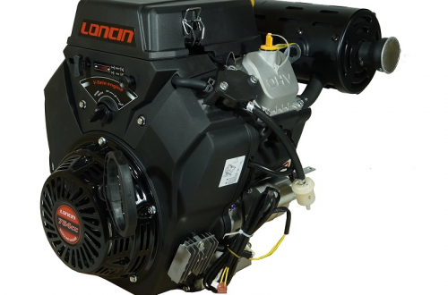 Двигатель Loncin LC2V80FD (A type) D25.4 20А ручной\электрозапуск