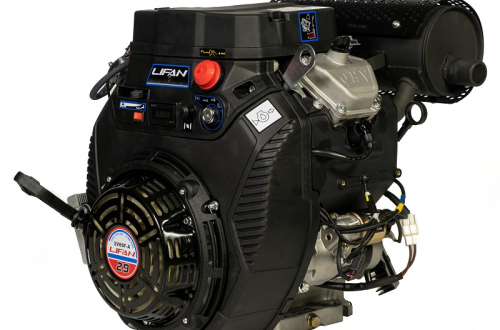 Двигатель Lifan LF2V80F-A (3600), вал ?25мм, катушка 20 Ампер датчик давл./м, м/радиатор, счетчик моточасов