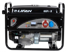 Бак топливный генератора Loncin LC3500-AS (15л) в сборе черный